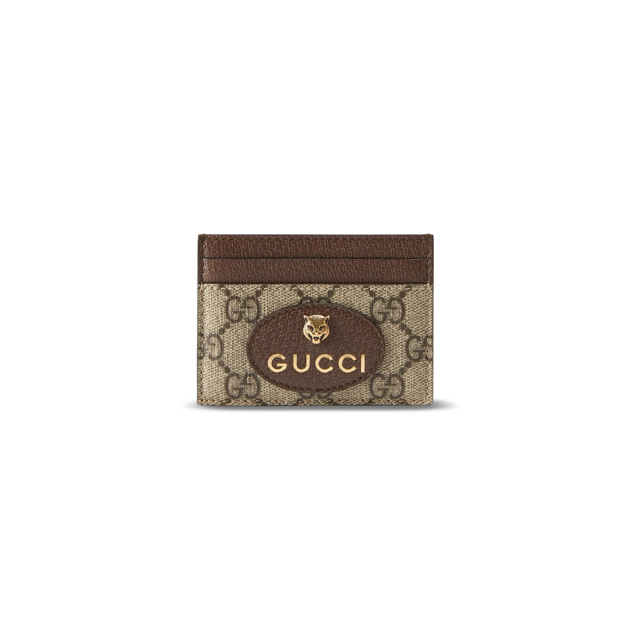 GUCCI NEO VINTAGE GG SUPREME CARD CASE 597557 (10*7.5cm)